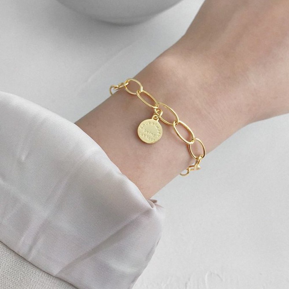 Gold Love Always Bracelet - New